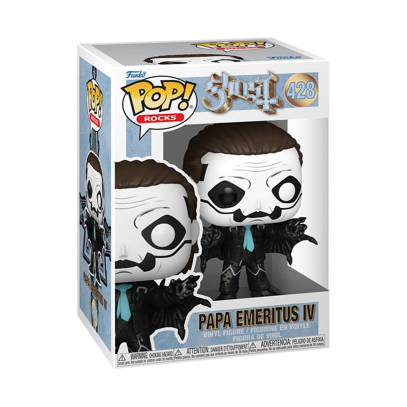 Ghost - POP! Rocks Vinyl Figure Papa Emeritus IV (Bat Outfit) (Glitter) 9 cm - darkling.be