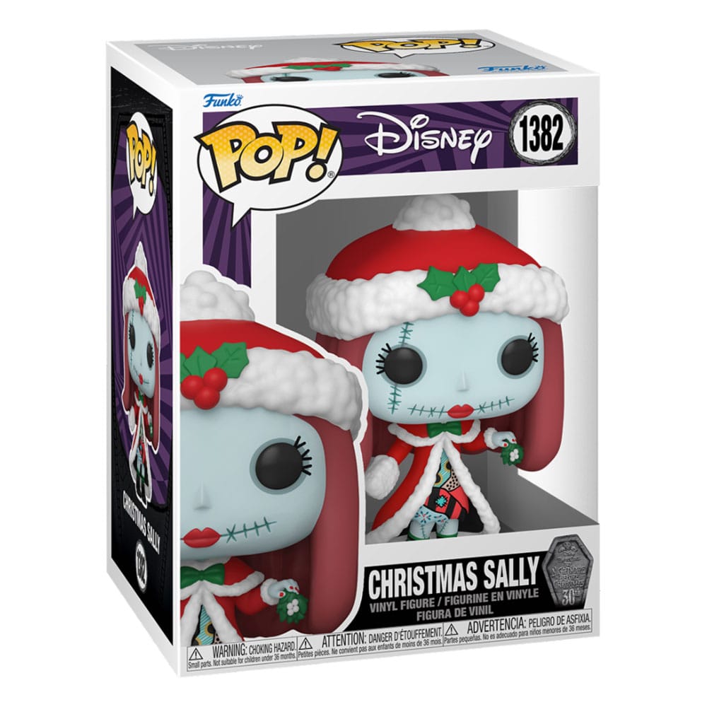 Nightmare before Christmas - 30th POP! Disney Vinyl Figure Christmas Sally 9 cm - darkling.be
