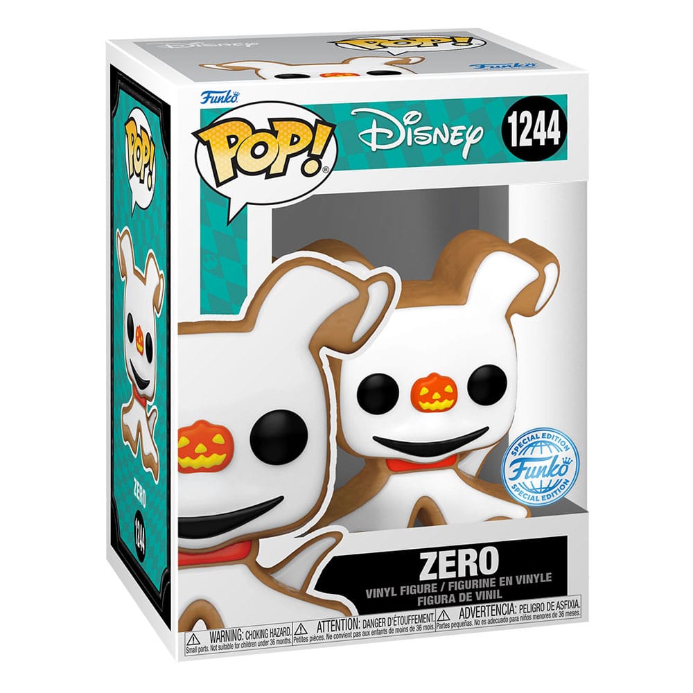 Nightmare before Christmas - POP! Disney Vinyl Figure Zero (Gingerbread) 9 cm - darkling.be