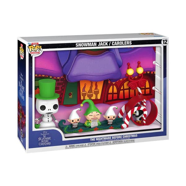 Nightmare Before Christmas - POP Moments Deluxe Vinyl Figures XXL - Pack What's This? - darkling.be