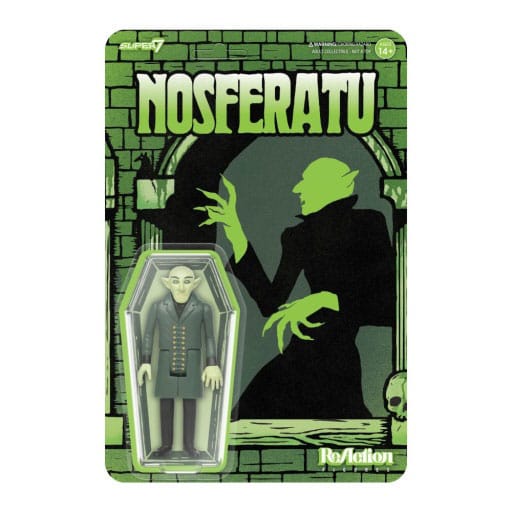 Nosferatu - ReAction Action Figure Nosferatu (Film Poster) 10 cm - darkling.be