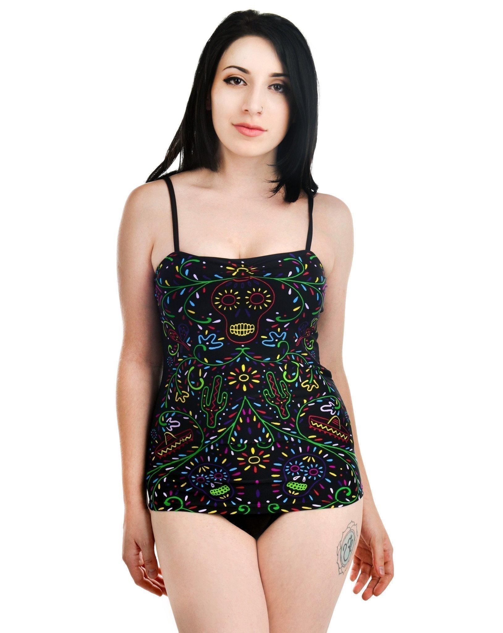 Retro Swimsuit Mexican (S-2XL) - darkling.be