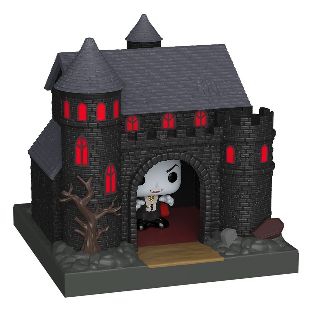 Universal Monsters - Bitty POP! Towns Vinyl Figure Dracula with Castle - darkling.be