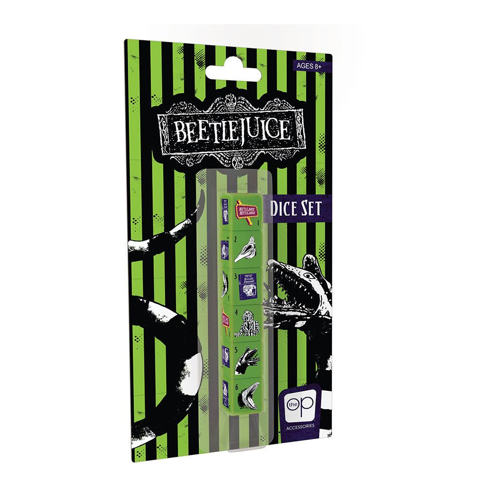 Beetlejuice - Dice Set 6D6 - darkling.be