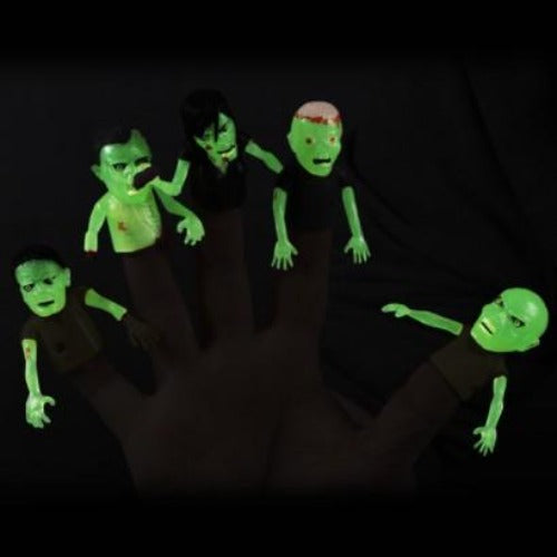 Glow In The Dark Finger Zombies - darkling.be