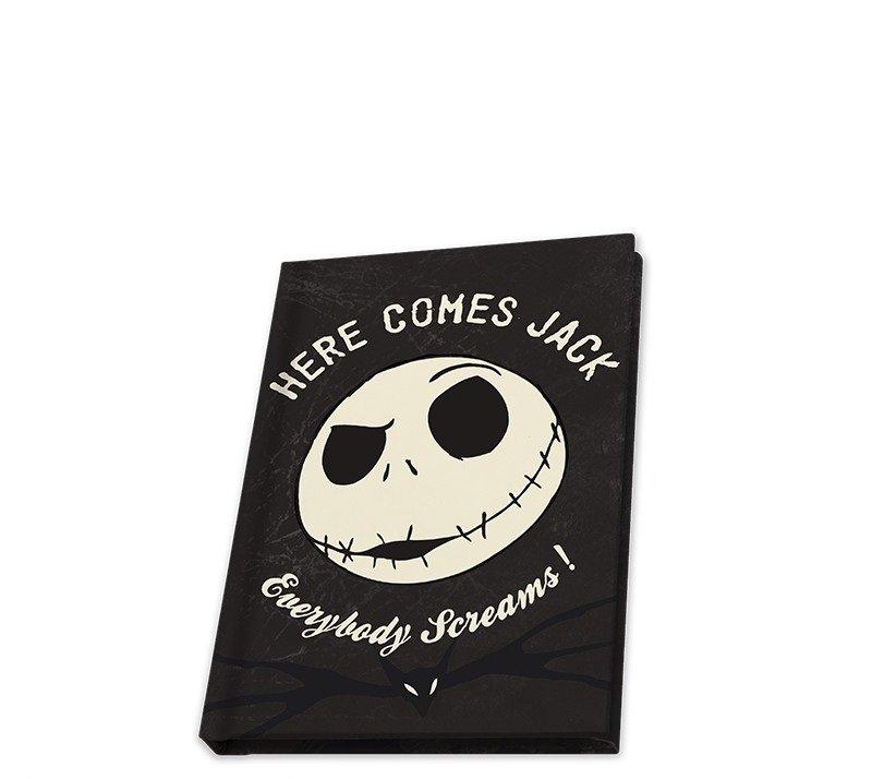 Nightmare Before Christmas - Here Comes Jack A6 notebook - darkling.be