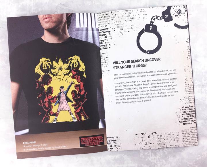 Stranger Things - T-shirt Lootcrate April '17 - darkling.be