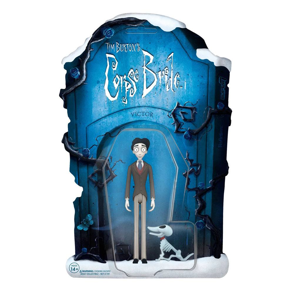 Tim Burton's Corpse Bride - ReAction Action Figure Victor Van Dort 10 cm - darkling.be