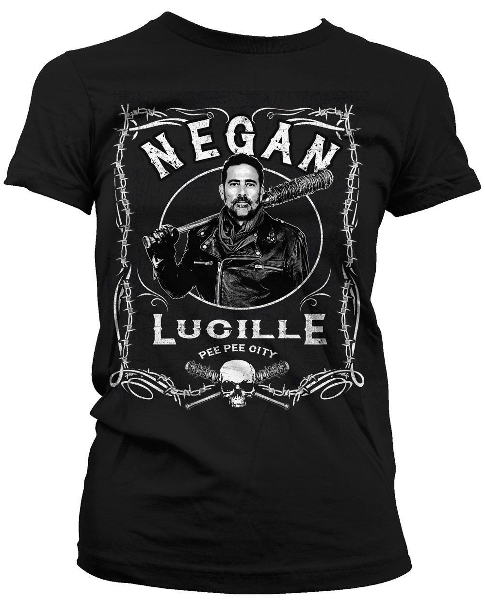Walking Dead - Ladies T-Shirt Negan Label - darkling.be