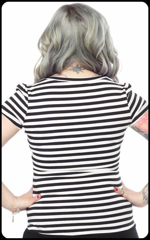 Anchor V-neck Top - darkling.be