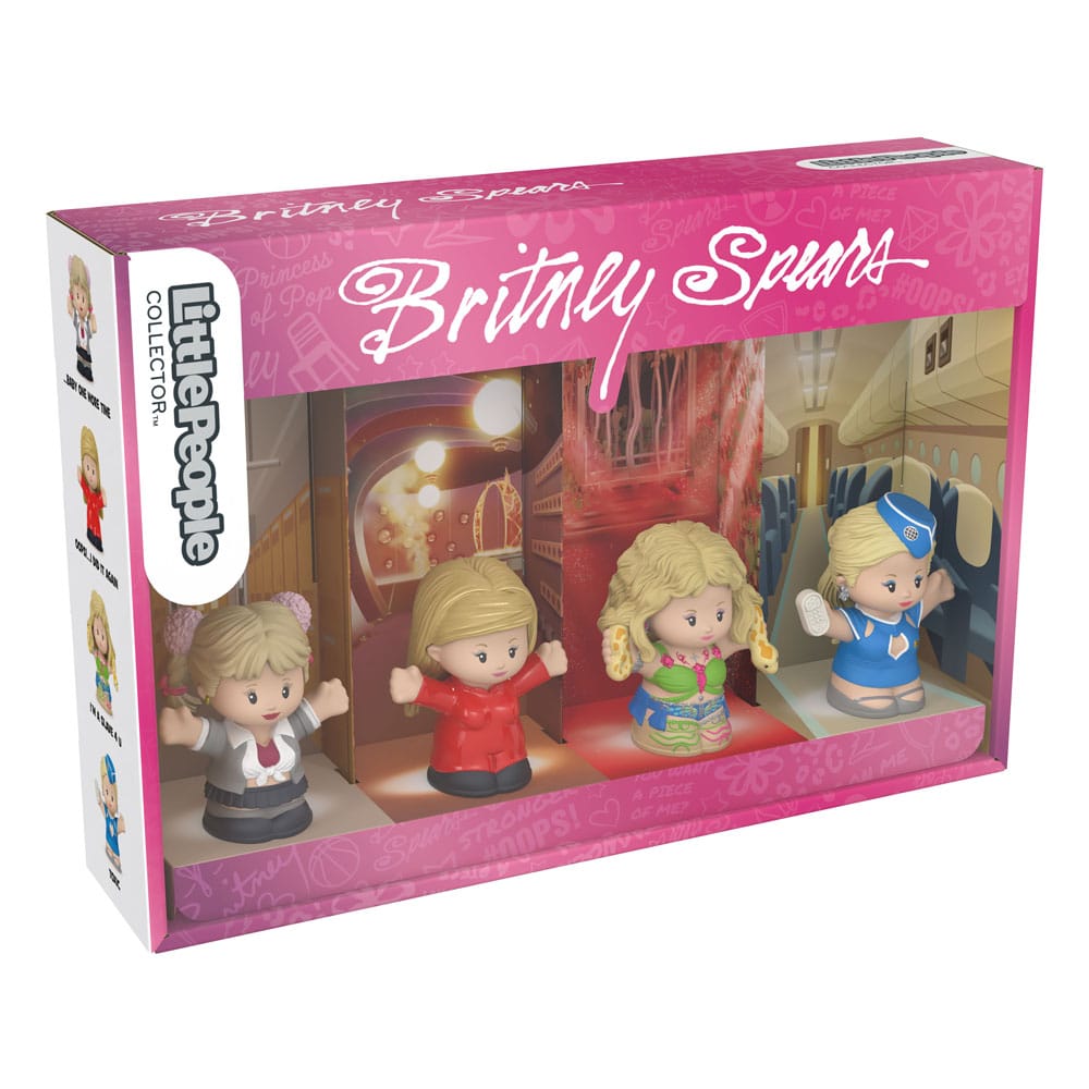 Britney Spears - Fisher - Price Little People Collector Mini Figures 4 - Pack 7 cm - darkling.be