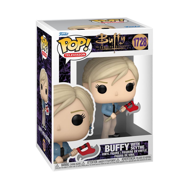 Buffy the Vampire Slayer - POP! TV Vinyl Figure Buffy w/Scythe 9 cm - darkling.be