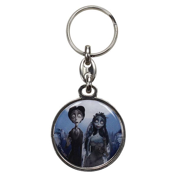 Corpse Bride - Metal Keychain Victor & Emily - darkling.be