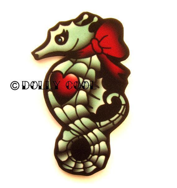 Cute Seahorse Brooch - darkling.be