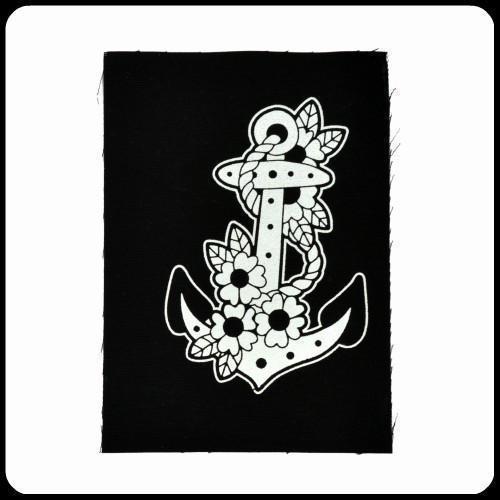 Floral Anchor Patch - darkling.be