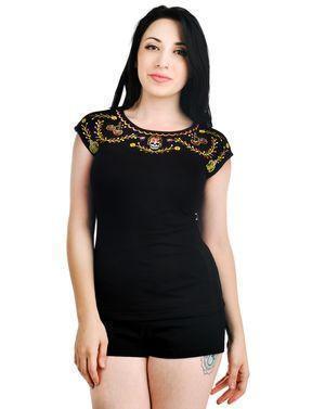 Fruity Skull - Fitted Top - darkling.be