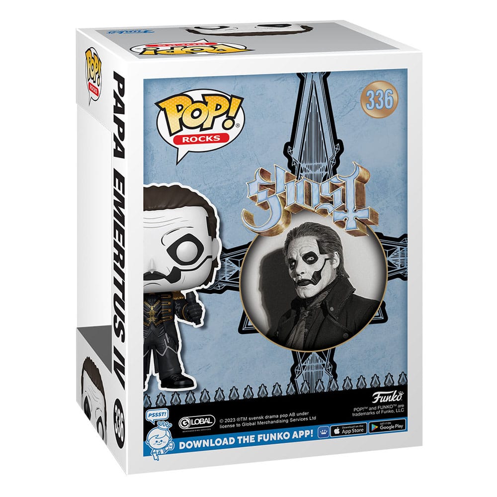 Ghost - POP! Rocks Vinyl Figure Papa Emeritus IV 9 cm (336) - darkling.be