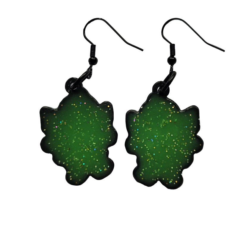 Halloween - Kewpie Pumpkin Fairy earrings - darkling.be