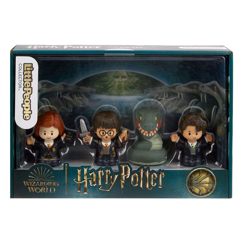 Harry Potter - Fisher - Price Little People Collector Mini Figures 4 - Pack Chamber of Secrets 6 cm - darkling.be