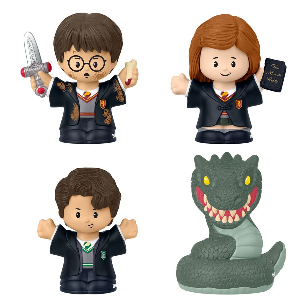 Harry Potter - Fisher - Price Little People Collector Mini Figures 4 - Pack Chamber of Secrets 6 cm - darkling.be