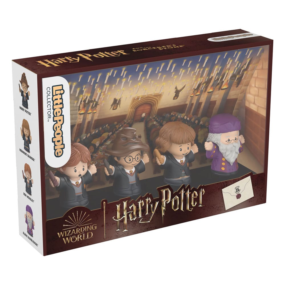 Harry Potter - Fisher - Price Little People Collector Mini Figures 4 - Pack Philosopher's Stone 6 cm - darkling.be