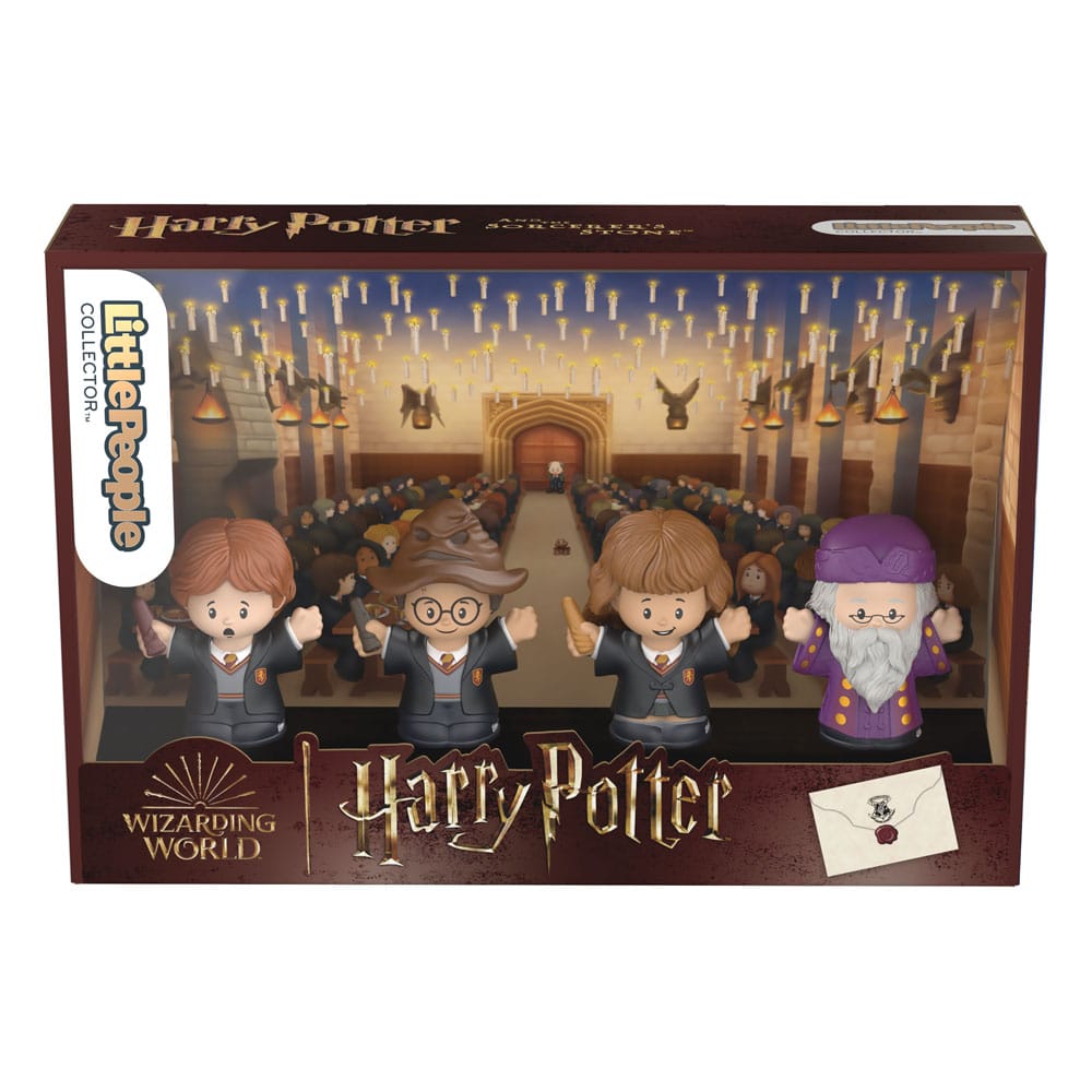 Harry Potter - Fisher - Price Little People Collector Mini Figures 4 - Pack Philosopher's Stone 6 cm - darkling.be