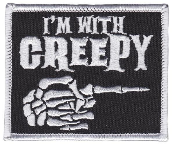 I'm With Creepy-Patch - darkling.be