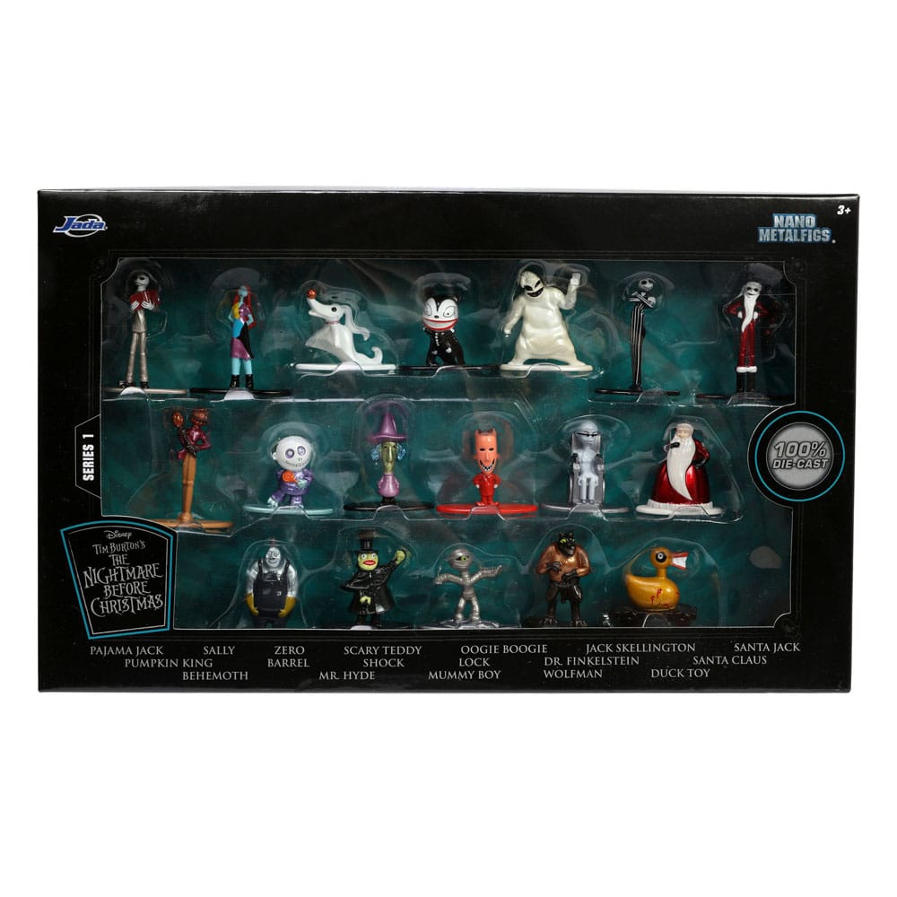 Nightmare before Christmas - Nano Metalfigs Diecast Mini Figures 18 - Pack 4 cm - darkling.be