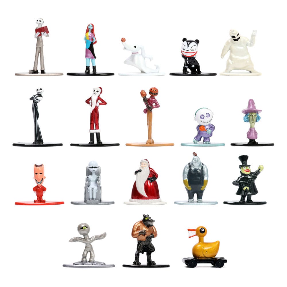 Nightmare before Christmas - Nano Metalfigs Diecast Mini Figures 18 - Pack 4 cm - darkling.be