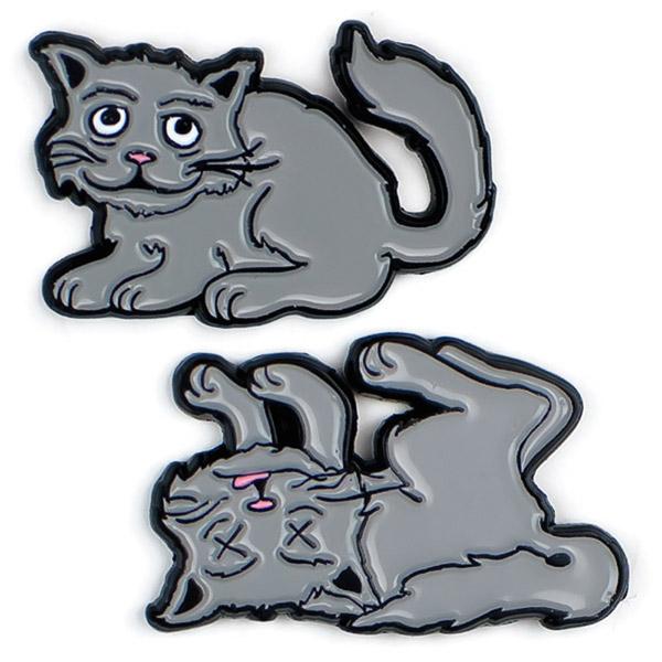 Schrödinger’s Cat Pin - darkling.be