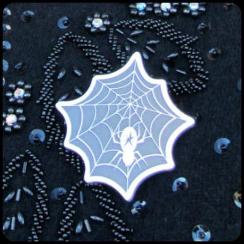 Spider Web Brooch - darkling.be
