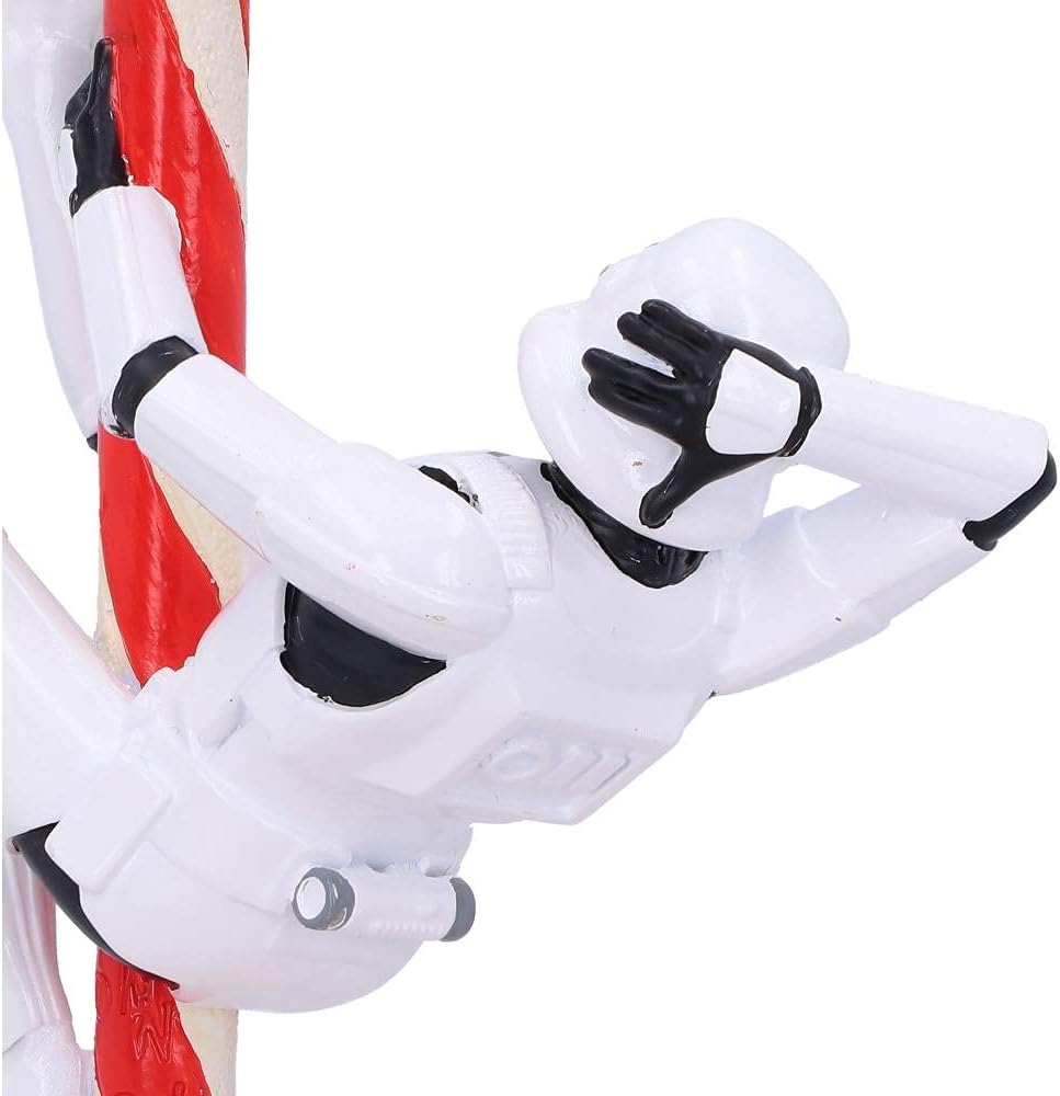 Star Wars - Original Stormtrooper Hanging Tree Ornament Candy Cane 12 cm - darkling.be