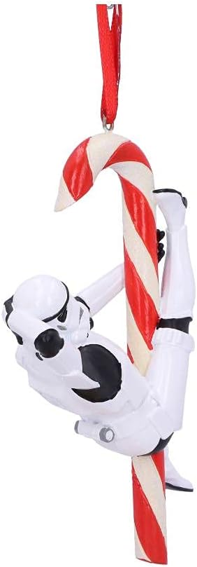 Star Wars - Original Stormtrooper Hanging Tree Ornament Candy Cane 12 cm - darkling.be