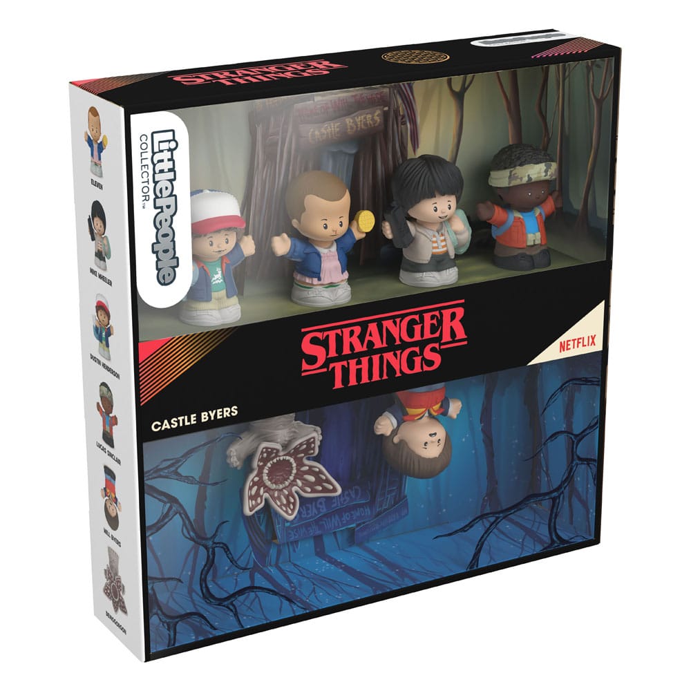 Stranger Things - Fisher - Price Little People Collector Mini Figures 6 - Pack Castle Byers 7 cm - darkling.be