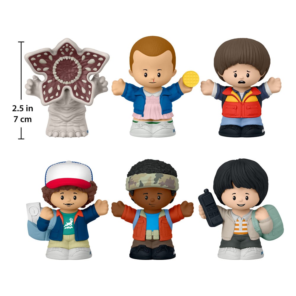 Stranger Things - Fisher - Price Little People Collector Mini Figures 6 - Pack Castle Byers 7 cm - darkling.be