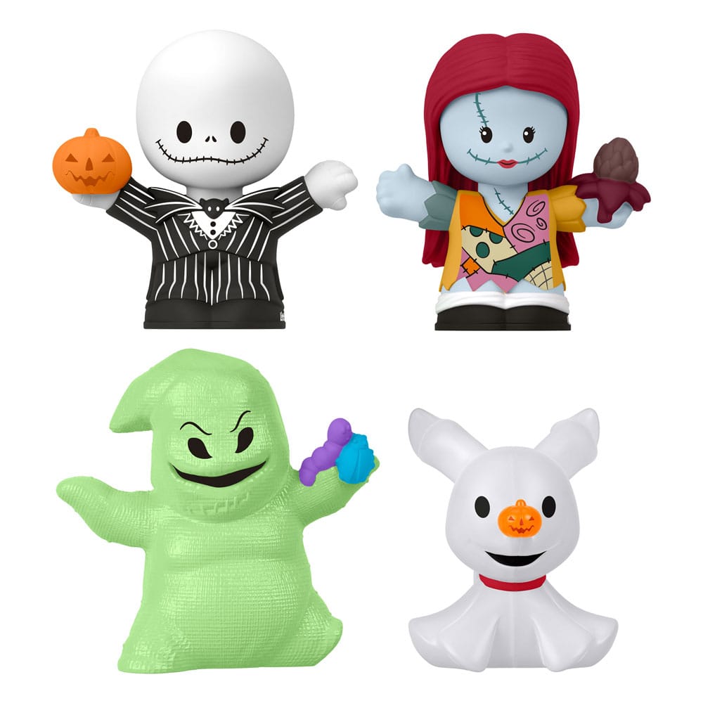 The Nightmare Before Christmas - Fisher - Price Little People Collector Mini Figures 4 - Pack 7 cm - darkling.be