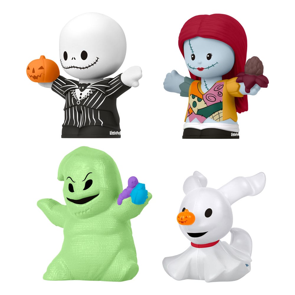 The Nightmare Before Christmas - Fisher - Price Little People Collector Mini Figures 4 - Pack 7 cm - darkling.be