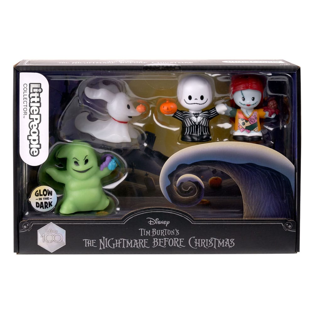 The Nightmare Before Christmas - Fisher - Price Little People Collector Mini Figures 4 - Pack 7 cm - darkling.be