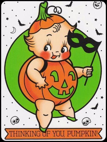 Thinking Of You, Pumpkin-Greeting Card - darkling.be