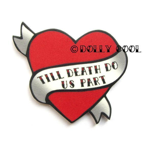 Till Death Brooch - darkling.be