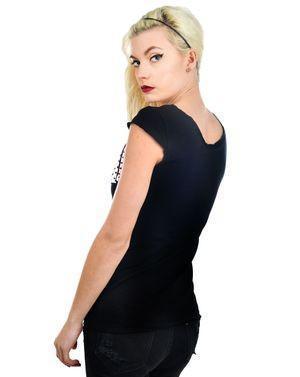 Victorian Tattooed Lady Fitted Tank Top - darkling.be