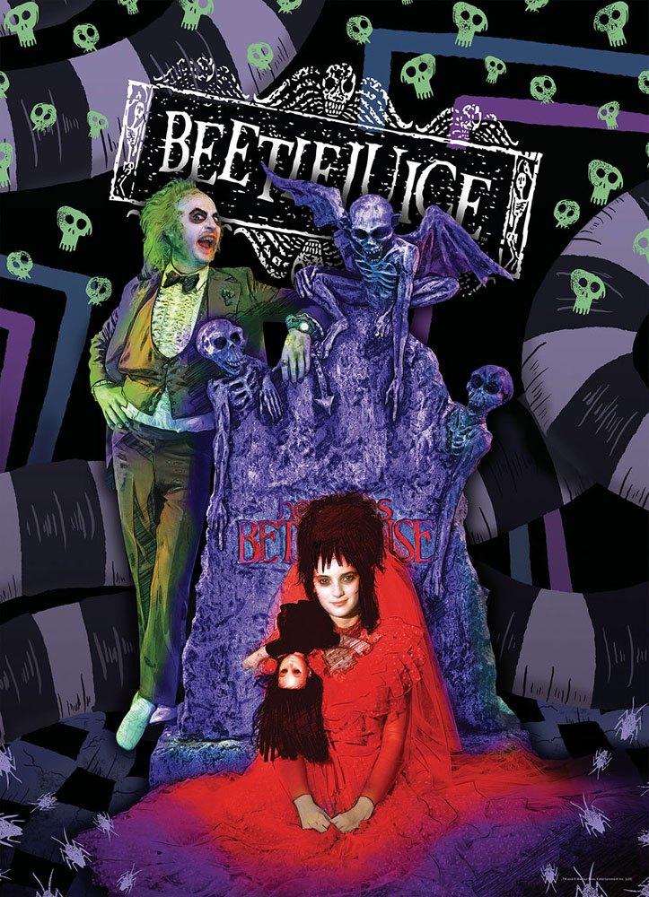 Beetlejuice - Jigsaw Puzzle Graveyard Wedding (1000 pieces) - darkling.be