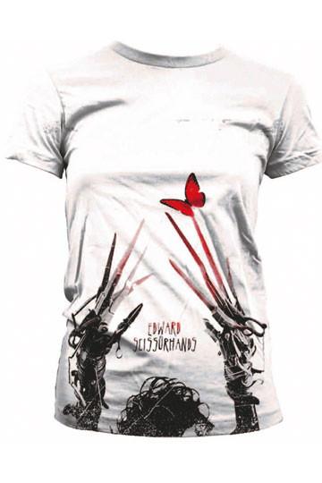 Edward Scissorhands - Red Butterfly Sublimation T-Shirt - darkling.be
