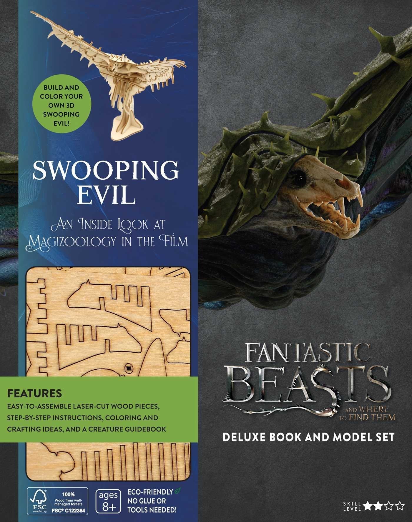 Fantastic Beasts and Where to Find Them - Swooping Evil Deluxe Book and Model Set - darkling.be