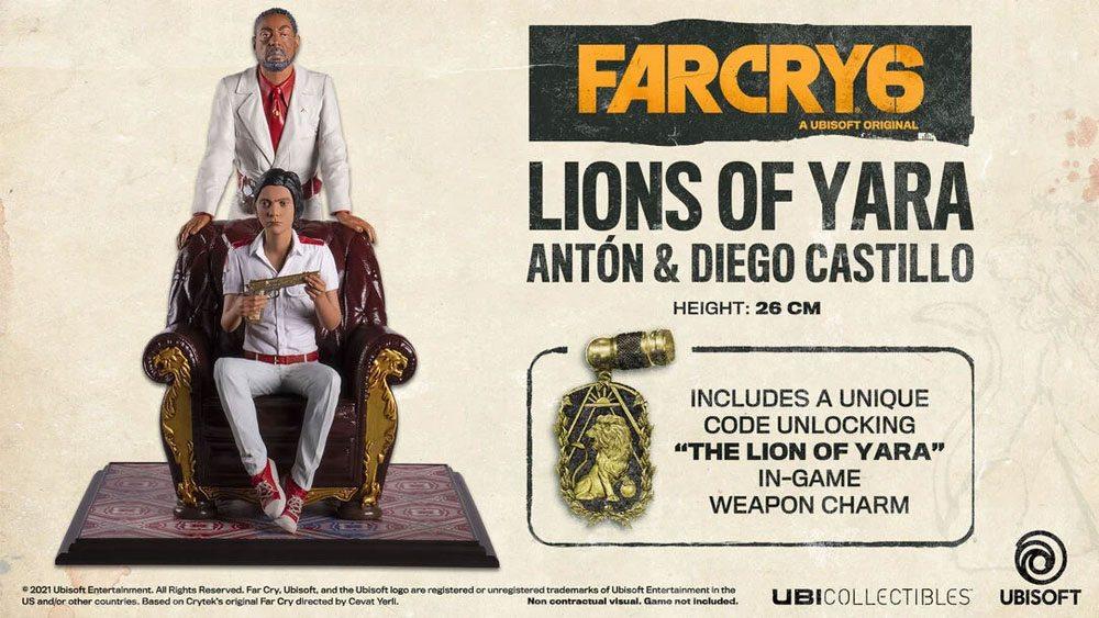 Far Cry 6 - PVC Statue Antón & Diego Castillo - Lions of Yara 26 cm - darkling.be