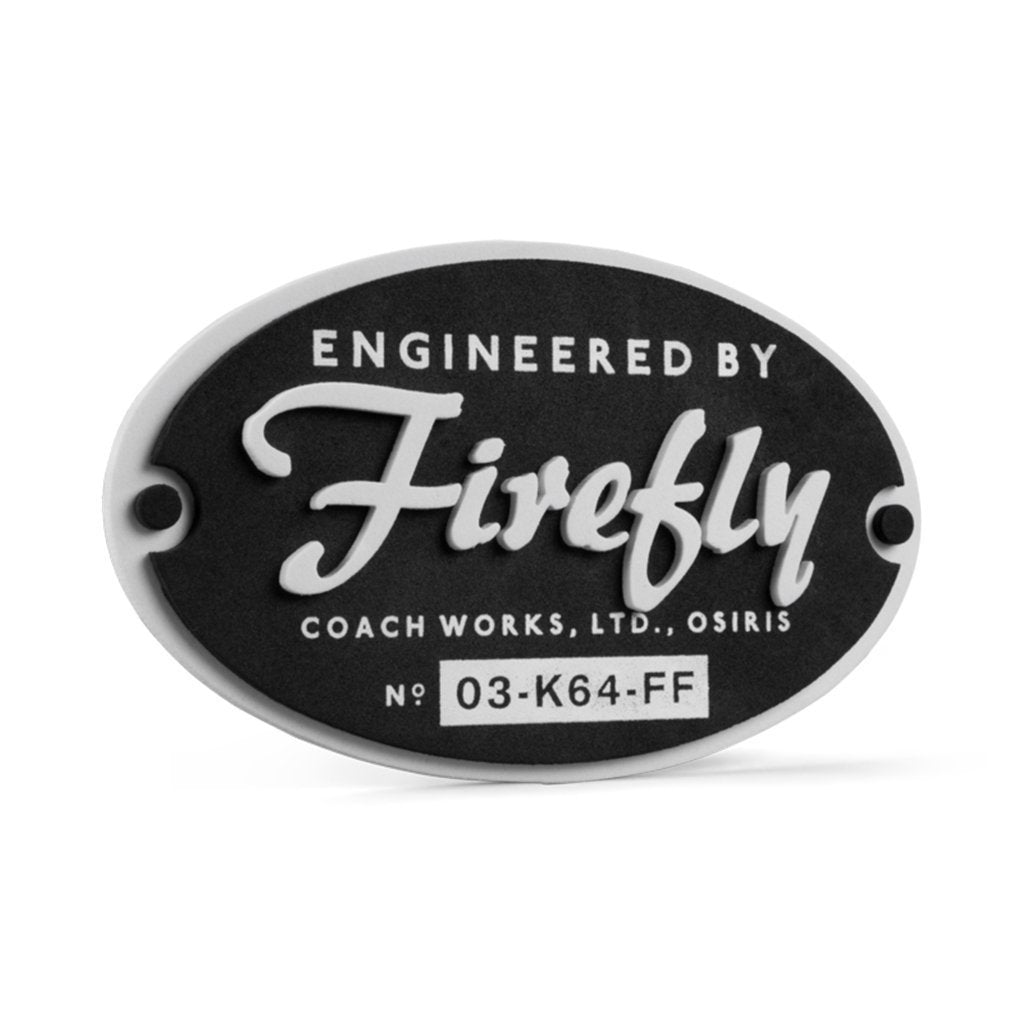 Firefly - Engineered by Firefly Plaque