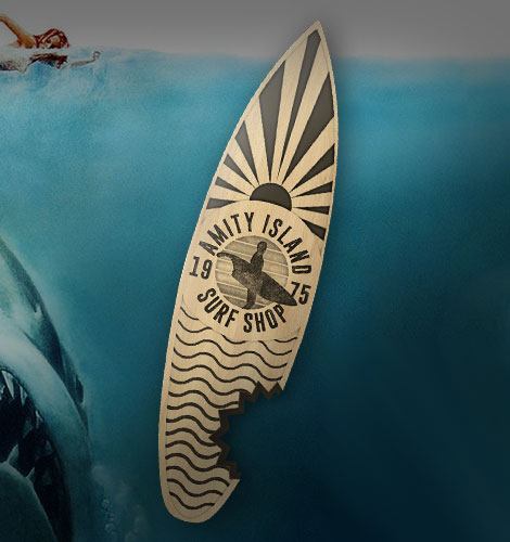 Jaws - Bottle Opener Amity Island Surf Shop - darkling.be