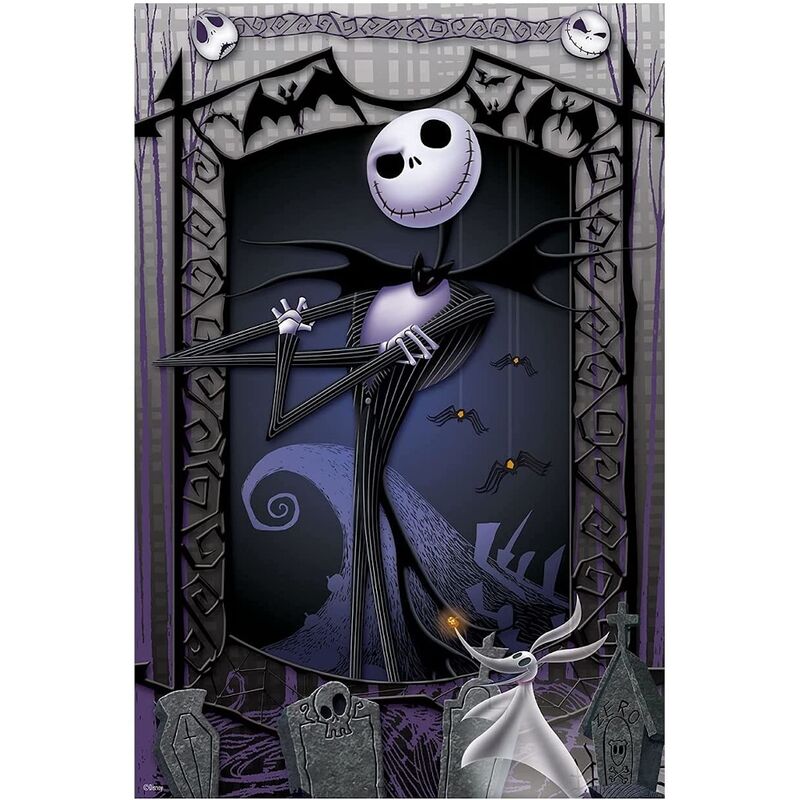 Nightmare before Christmas - Puzzle in a collectible tin - darkling.be