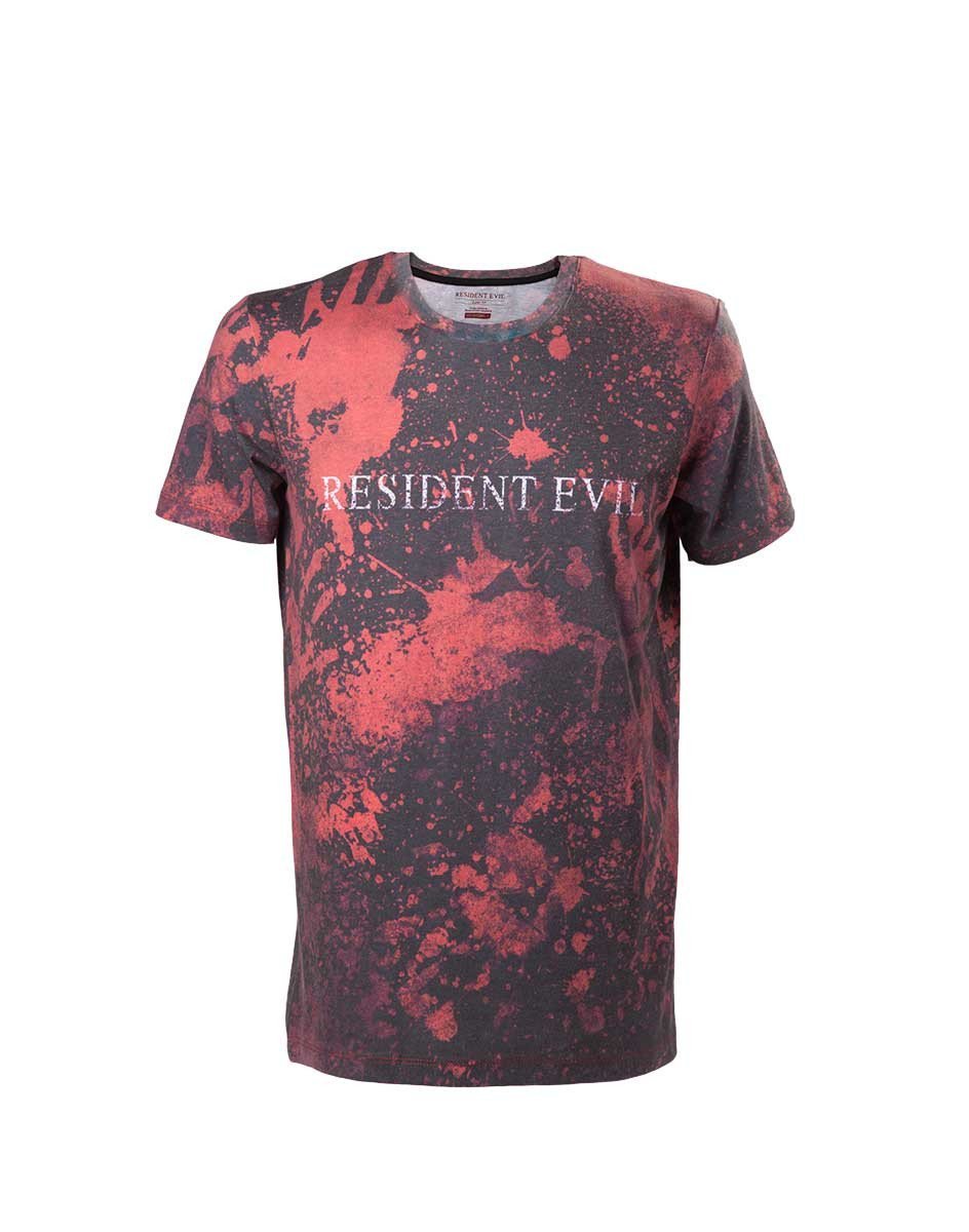 Resident Evil - Bloody T-shirt With Raised Resident Evil Logo - darkling.be