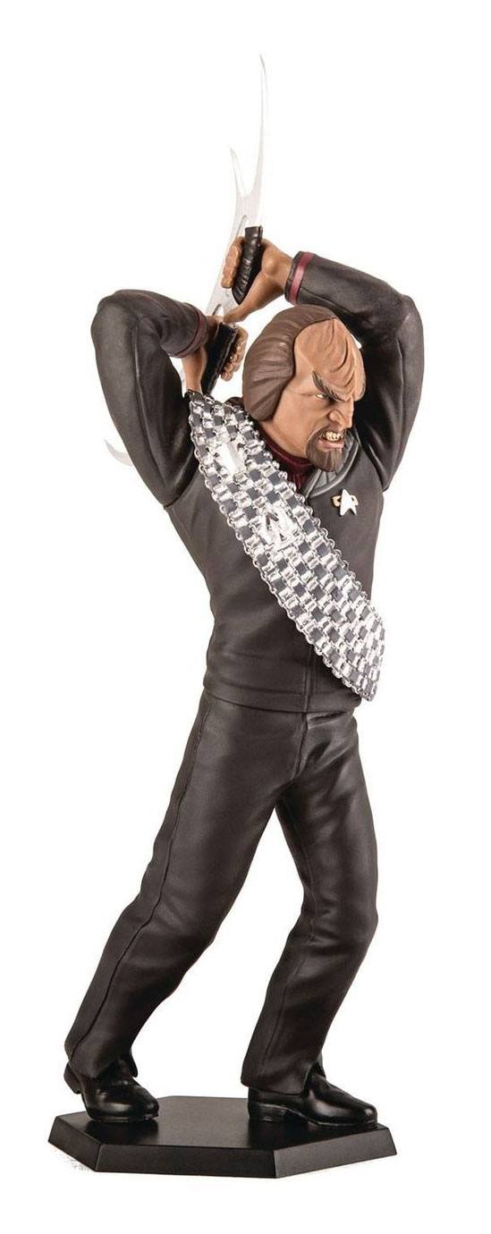 Star Trek - Deep Space Nine Mini Master Figure 1/12 Latinum Edition Lt. Commander Worf 15 cm - darkling.be